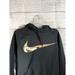 Nike Shirts | Nike Dri-Fit Men's M Black Camo Swoosh Logo Long Sleeve Hoodie | Color: Black | Size: M