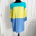 Anthropologie Dresses | Anthro Maeve Colorblock Shift Dress Size 8 | Color: Blue/Green | Size: 8