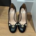 Gucci Shoes | Authentic Gucci Heels With Pearls | Color: Black | Size: 7.5