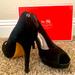 Coach Shoes | Coach Open Toe Heels, Color Black, Size 9! You Will Rock!! | Color: Black | Size: 9