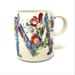 Anthropologie Dining | Anthropologie Starla M. Halfmann Monogram Letter M Petal Palette Mug | Color: Blue/Red | Size: 4"H