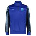 Nike Herren Fußballsweatshirt CHELSEA FC MENS DRI-FIT 1/2 ZIP, royalblau, Gr. S