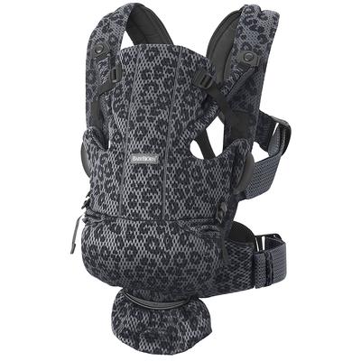 BabyBjörn Baby Carrier Free 3D Mesh, Anthracite Leopard