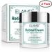 Retinol Moisturizer Anti Aging Cream for Face - 2.5% Active Retinol - Vitamin E - Reduce Appearance of Wrinkles and Fine lines