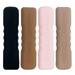 4 Pack Travel Makeup Brush Holder Silicone Makeup Brush Case Bag Soft Cute Portable Cosmetic Brushes Holders Waterproof Makeup Brushes Organizer for Traveling with Magnetic Closure