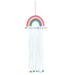 Clearance!!Hotaey Rainbow Tassel Hair Bow Holder Rainbow Children Hairpin Storage Belt Hand-Woven Hair Accessories Organizer Cotton Rope for Baby Girls Room Hair Bows Holder