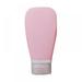 1Pc Travel Cosmetics Bottles Mini Empty Container Skincare Shower Gel Shampoo Pink 90ml