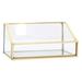 Modern Business Card Holder Storage Box Display Organizers Box Container Case for Jewelry Keepsake Home Office - 11x6.5x6.5cm
