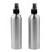 Set Of 2 Pieces Travel High Quality Aluminum Mist Spray Perfume Bottle Makeup Sprayer Container 50ml 100ml 150ml 250ml - 250ml