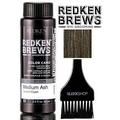 Redken Brews COLOR CAMO 5 Minute Custom Gray Camoflauge Hair Color (w/Brush) Dye - Medium Ash