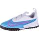 NIKE JR Phantom GX Academy TF Sneaker, Baltischblau/rosa Blast-Weiß-Laserblau, 34 EU