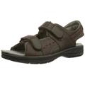 Jomos Activa Herren Sandalen, Braun (choco/asphalt), 42