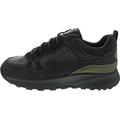 Geox Herren U TERRESTRE B ABX C Sneaker, Black/Military, 44 EU