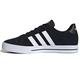 Adidas Men's Daily 3.0 Skate Shoe, Black/White/Black, 10.5
