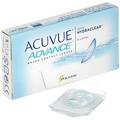 Acuvue Advance Wochenlinsen weich, 6 Stück/BC 8.3 mm/DIA 14 / -6 Dioptrien