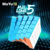 MoYu New Meilong 5X5 Speed Magic Cube Puzzle Cube Brain Teaser Fidget Toys