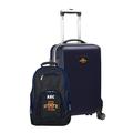 MOJO Navy Iowa State Cyclones Personalized Deluxe 2-Piece Backpack & Carry-On Set