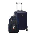 MOJO Navy Cincinnati Bearcats Personalized Deluxe 2-Piece Backpack & Carry-On Set