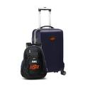 MOJO Navy Oklahoma State Cowboys Personalized Deluxe 2-Piece Backpack & Carry-On Set