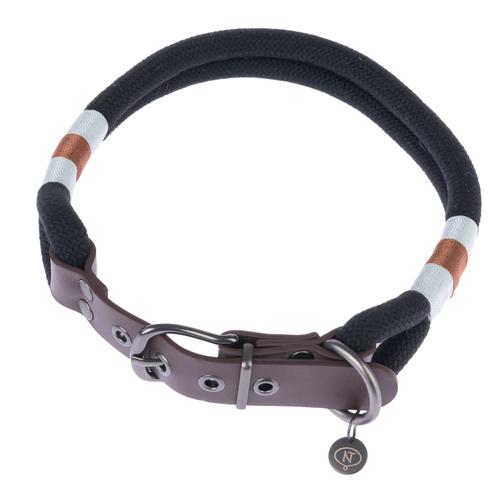 Nomad Tales Spirit Halsband, Ebony Größe S: 36-40cm Halsumfang Hund