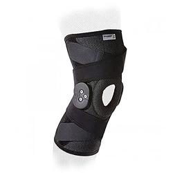 PhysioRoom Elite Hinged Knee Brace - Adjustable Knee Support - Ligament Support for ACL Injury, Cartilage Tears, Joint Pain Relief, Rehab, Arthritis, Sports, Skiing, Snowboarding, Weak Knees X Large