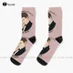 Chaussettes blanches pour femmes motif cheval sauvage btws Buffy le Vampire Slayer Design