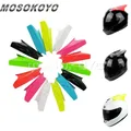 Autocollant de casque de vélo Mohawk | Autocollant de cornes Capacete bâtons de cornes noir blanc