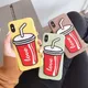 Coque souple 3D Cola en TPU pour LG QsnapQ6 Plus Q7 2018 Q8 2017 V20 V30 V40 V50 stylet 6 5 4