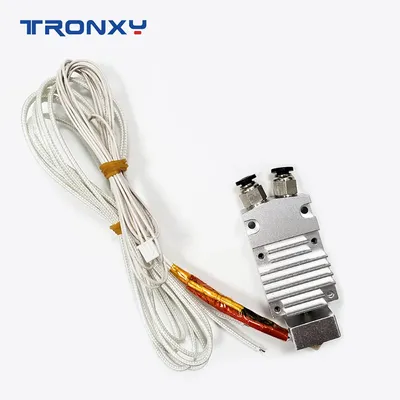 Tronxy – pièces d'imprimante 3D 2 en 1 j-head 2 extrudeuses 1 buse Kit Hotend bloc thermique