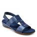 Easy Spirit Hazel - Womens 5.5 Blue Sandal Medium