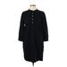 Gap Casual Dress - Shirtdress: Black Dresses - Women's Size Small