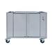 Rotisol USA 975SCIL 35 5/8"W Mobile Heated Base Cabinet for GrandFlame 975's - Stainless Steel, 208-220v/1ph, Silver