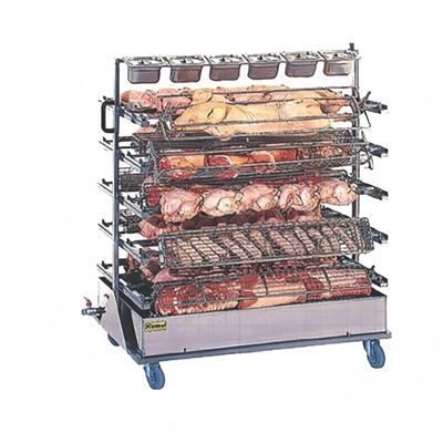 Rotisol USA RACK201175 Spit Rack for 20 Spits for FauxFlame 1175 Rotisseries, Stainless Steel