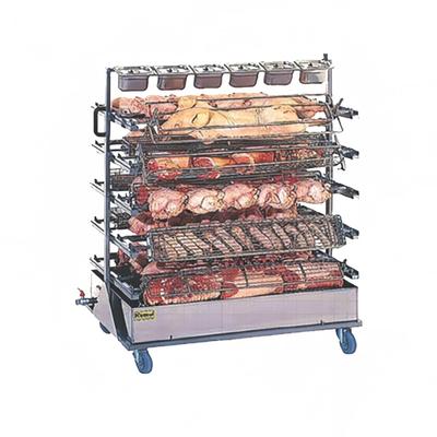 Rotisol USA RACK20975 Spit Rack for 20 Spits for GrandFlame 975 Rotisseries, Stainless Steel