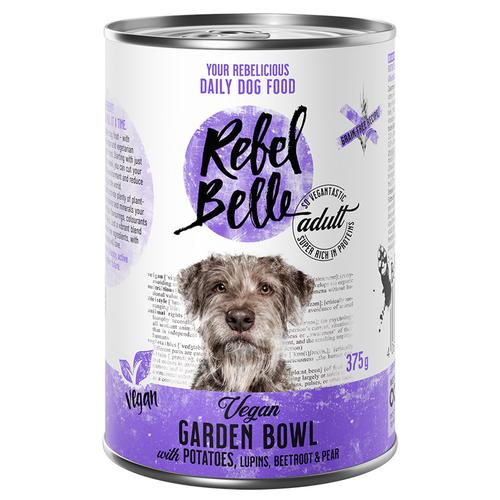 12 x 375 g Sparpaket Adult Vegan Garden Bowl - vegan Rebel Belle Hundefutter nass