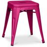 Hocker im Industriedesign - 45cm - Neuauflage - Stylix