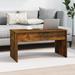 vidaXL Coffee Table Lift Top End Table Accent Side Sofa Table Engineered Wood - 40.2" x 19.9" x 20.7"