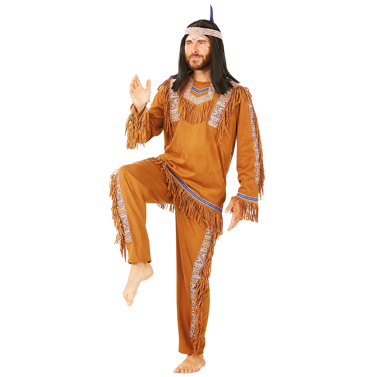 Indianerkostüm Mato für Herren Image