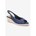 Women's Devlin Espdrill by Easy Street in Navy (Size 7 1/2 M)