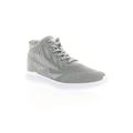 Wide Width Women's Travelbound Hi Sneaker by Propet in Grey (Size 8 1/2 W)