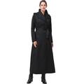 Jessica Waterproof Hooded Long Trench Coat
