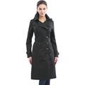 Chloe Waterproof Classic Hooded Long Trench Coat