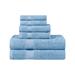 Blue Nile Mills 6 Piece Cotton Towel Set blue100% Cotton | 16 W in | Wayfair BNM E500GSM 6-PC SET WB