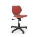 KI Furniture Intellect Wave Task Chair - Upholstered Seat/Back w/ Tilt - IWPD18TUB.G in Red/Black | 28.25 H x 24.5 W x 24.5 D in | Wayfair