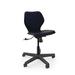 KI Furniture Intellect Wave Task Chair Upholstered in Black | 30.5 H x 24.5 W x 24.5 D in | Wayfair IWPD18TUB.1KMT.PBL.C