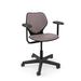 KI Furniture Intellect Wave Task Chair Plastic/Metal/Fabric in Gray/Black | 35.5 H x 26.5 W x 24.5 D in | Wayfair IWPD18AUB.1KSG.PBL.C