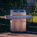 Monument Grills, Clearview 4 - Burner Stanless Liquid Propane 60000 BTU Gas Grill w/ Side Stainless Steel in Gray | 45 H x 53 W x 22 D in | Wayfair