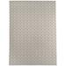 Beige Rectangle 9' x 12' Kitchen Mat - Red Barrel Studio® Transparent Flower Kitchen Mat 144.0 x 108.0 x 0.08 in white/brown | Wayfair