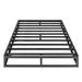 Alwyn Home Ndayisenga 5 Inch Metal Box Spring, Basics Mattress Foundation, Heavy Duty Steel Slat Bed Frame, Easy Assembly Metal | Wayfair