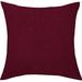 Latitude Run® Wool Blend Throw Square Pillow Cover Wool Blend/Wool in Red | 16 H x 16 W x 2 D in | Wayfair 51B3B53C48CB412B89F60E26B08527BC